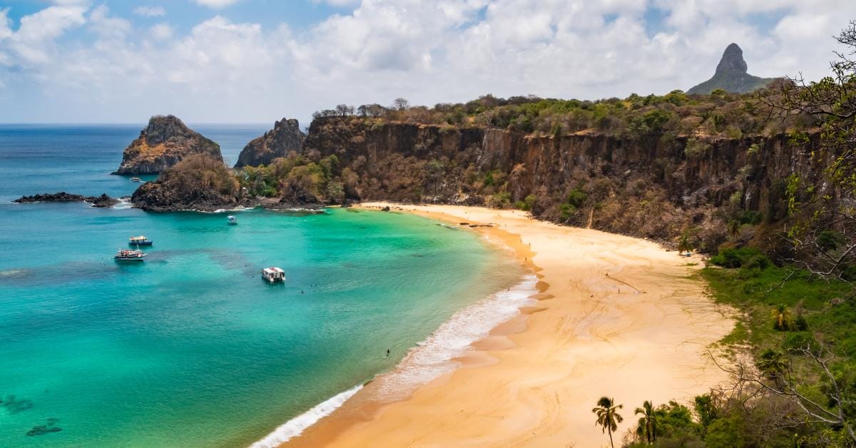 Baía do Sancho em Fernando de Noronha