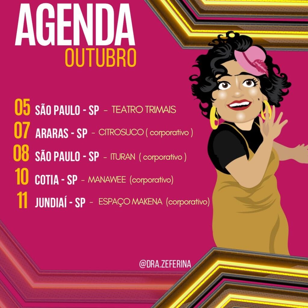 IMG-20241002-WA0019-1024x1024 Nesse sábado: Dra. Zeferina apresenta show de comédia de “coisaá”