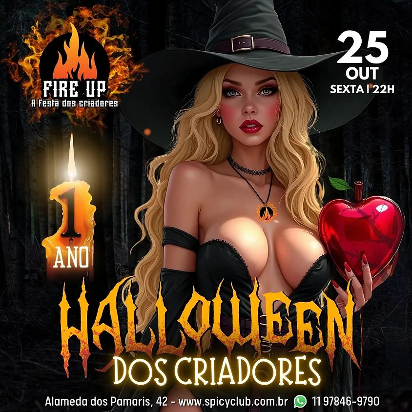 hallowwen-criadores-spicy-club 4 festas de Halloween Liberal neste fim de semana