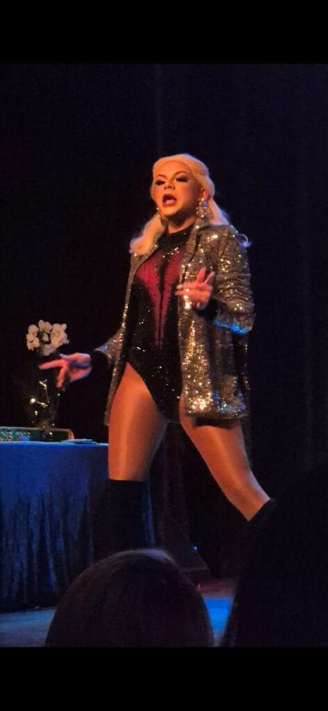 performance-drag-queen-pink-472x1024 Rainha Cross 2025: Uma noite de glamour e representatividade em São Paulo