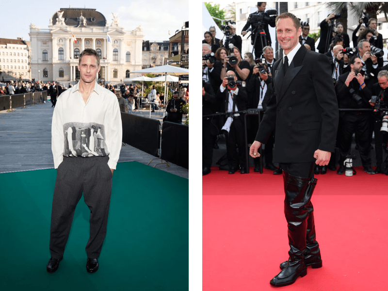 Alexander-Skarsgard Ator sueco mostra sextoys no red carpet