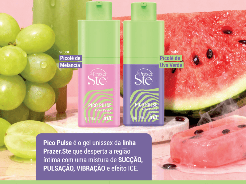 pico-pulse INTT Cosméticos lança Pico Pulse: gel que imita sucção de vibrador