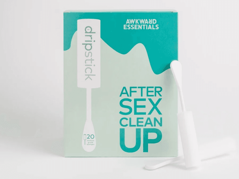 dripstick-cum-sponge Você sabia que existe uma “esponja para o sêmen”? Conheça o Dripstick